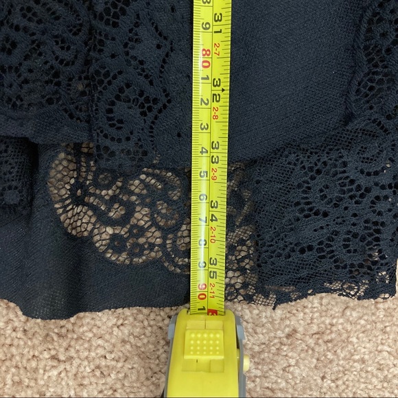 Free People Black Lace Dress. size 0 - Picture 10 of 13